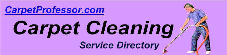 Carpet Cleaner Service Directory - Carpet Professor