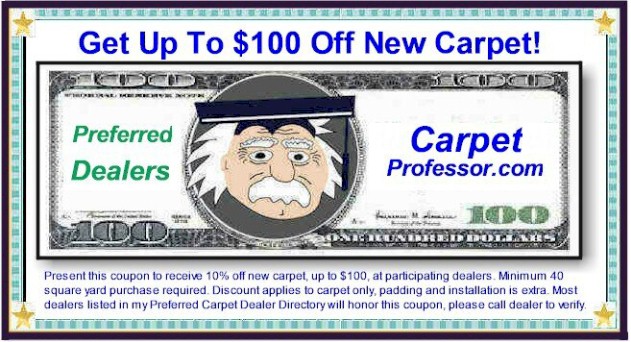 Discount coupon - Carpet Professor
